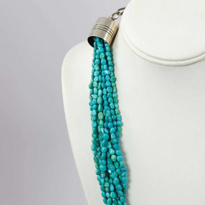 Sleeping Beauty Turquoise Necklace by Teresa Montoya - Garland's
