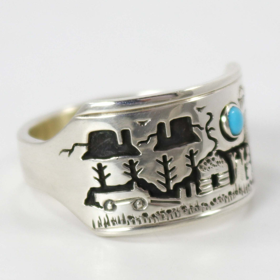 Storyteller Ring by Gilbert Begay - Garland's