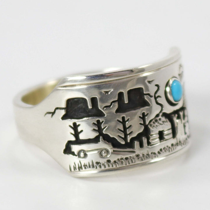 Storyteller Ring by Gilbert Begay - Garland's