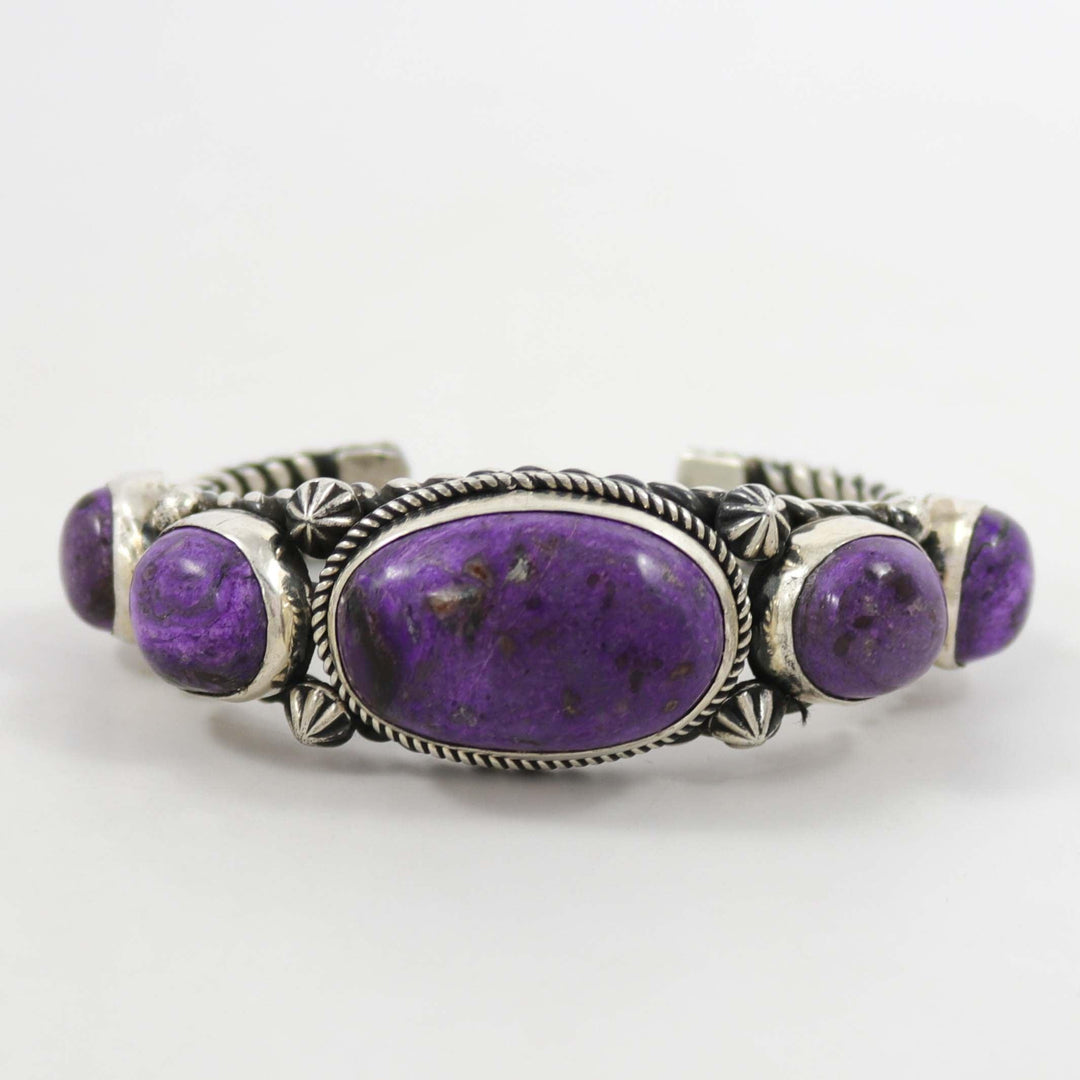 Sugilite Cuff by Albert Jake and Bruce Eckhardt - Garland's
