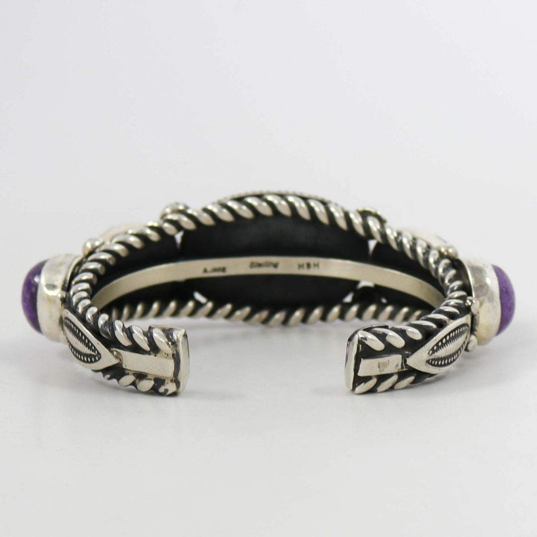 Sugilite Cuff by Albert Jake and Bruce Eckhardt - Garland's