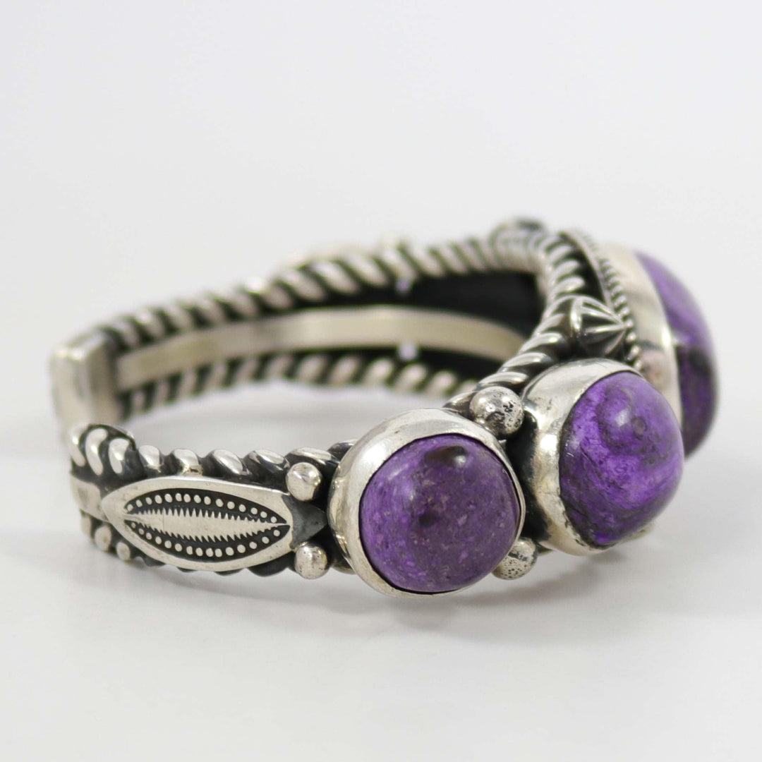 Sugilite Cuff by Albert Jake and Bruce Eckhardt - Garland's