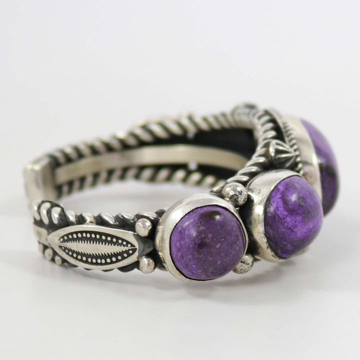 Sugilite Cuff by Albert Jake and Bruce Eckhardt - Garland's