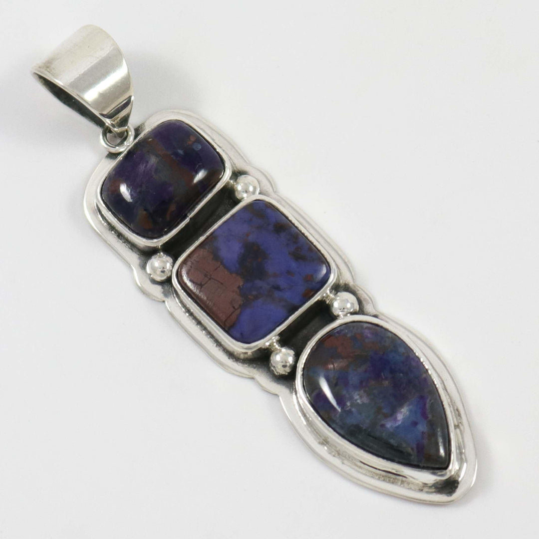 Sugilite Pendant by Noah Pfeffer - Garland's