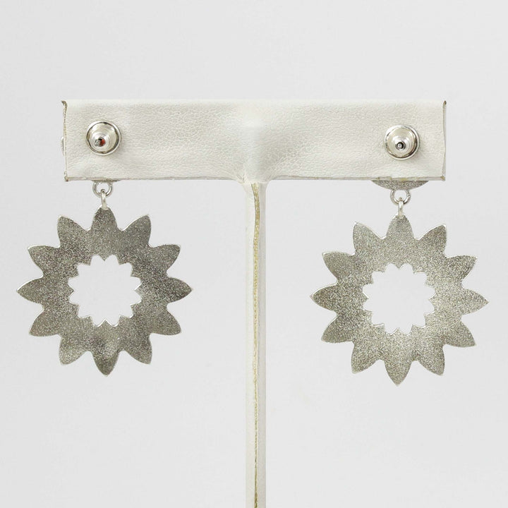 Sweet Pea Circle Earrings by Maria Samora - Garland's