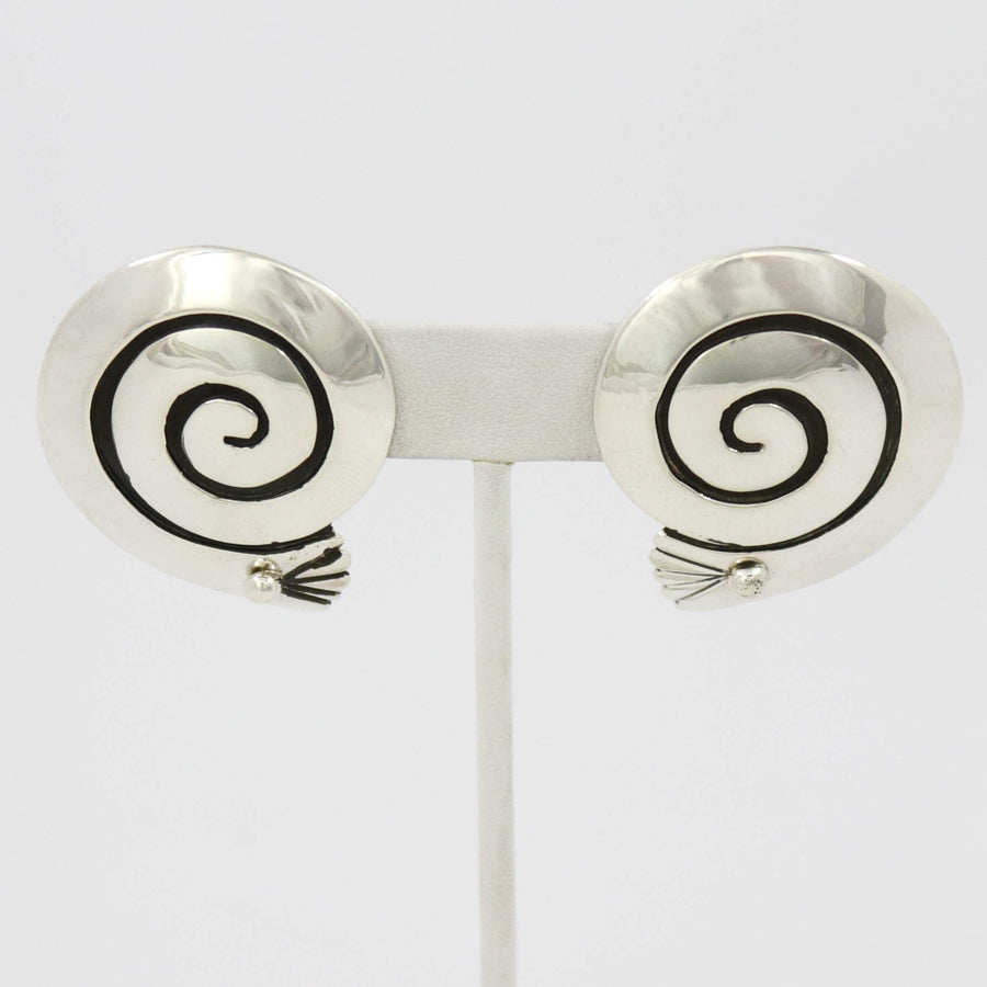 Swirl Earrings by Debbie Silversmith - Garland's