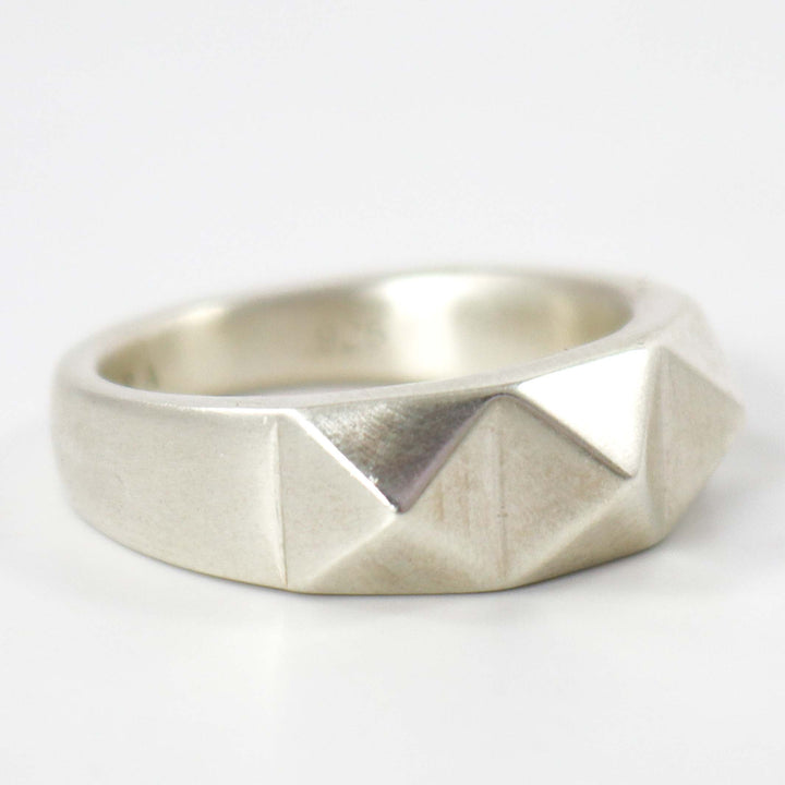Triple Pyramid Ring by Maria Samora - Garland's