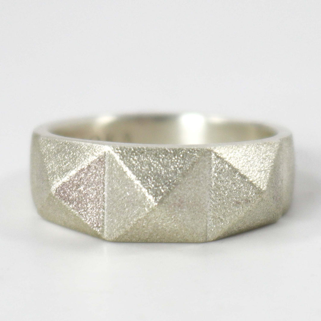 Triple Pyramid Ring by Maria Samora - Garland's