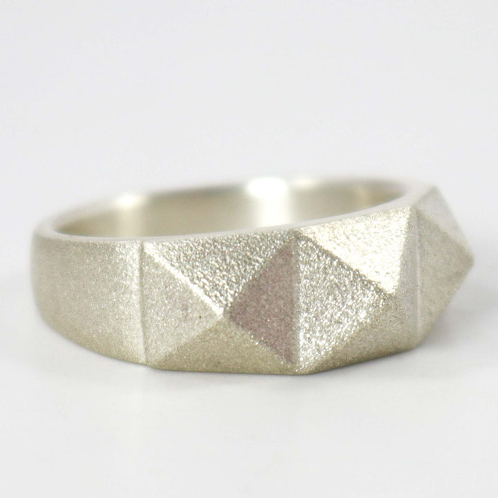 Triple Pyramid Ring by Maria Samora - Garland's
