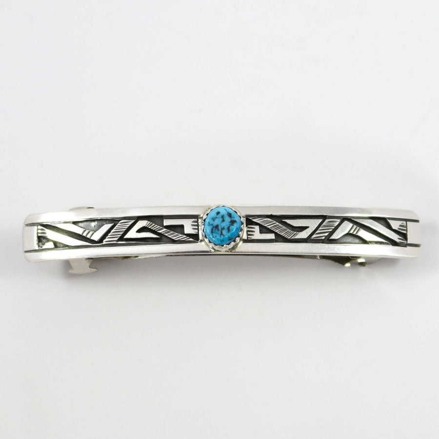 Turquoise Barrette by Peter Nelson - Garland's