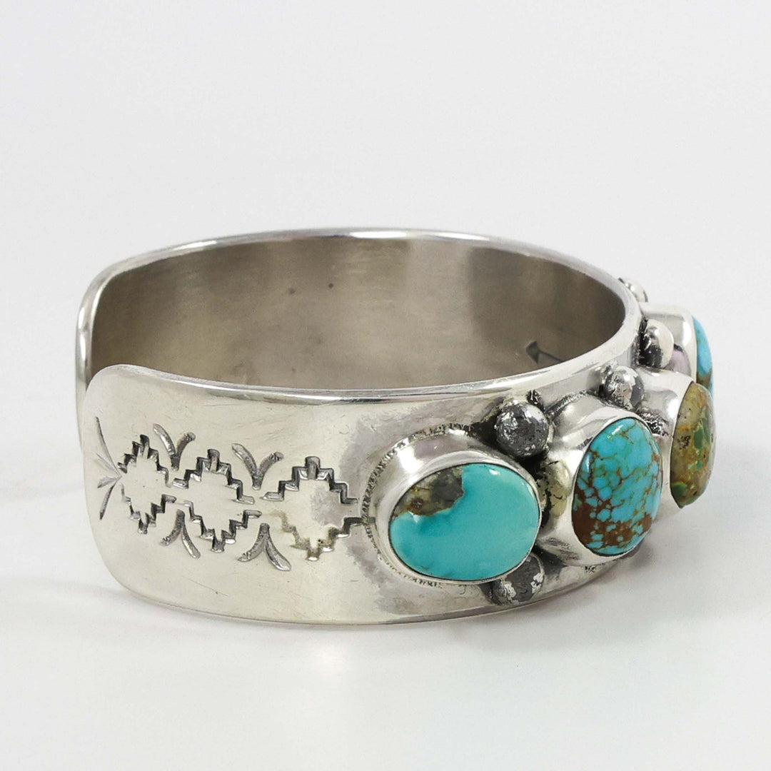 Turquoise Cuff by Clarissa and Vernon Hale - Garland's