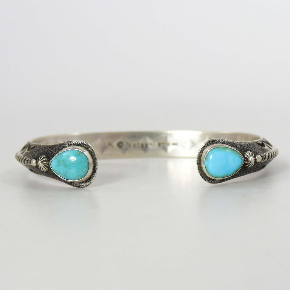 Turquoise Cuff by Karl Nataani - Garland's