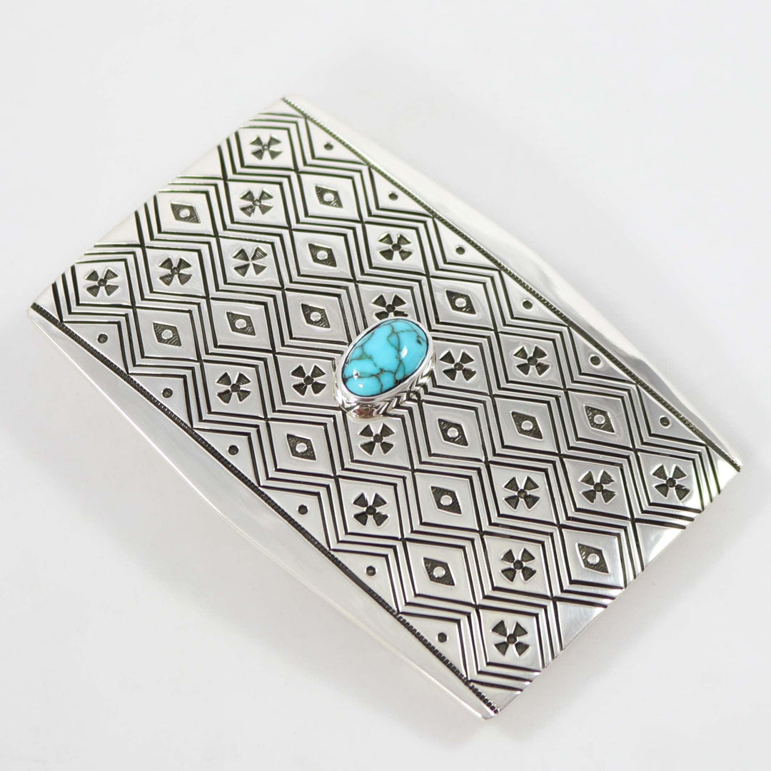 Turquoise Mountain Buckle by Jennifer Curtis - Garland's