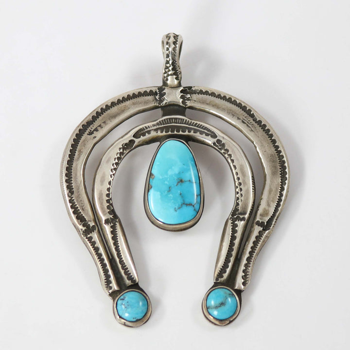 Turquoise Naja Pendant by Glenn Hermann - Garland's