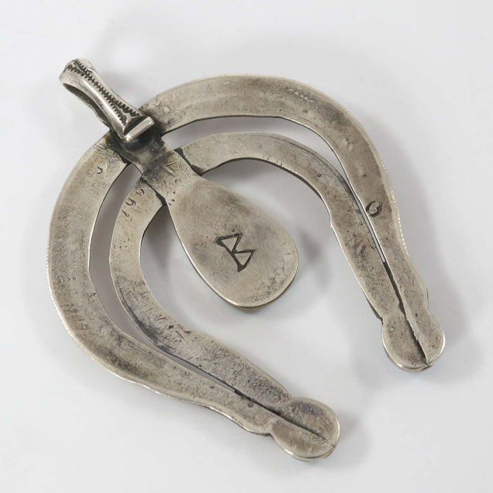 Turquoise Naja Pendant by Glenn Hermann - Garland's