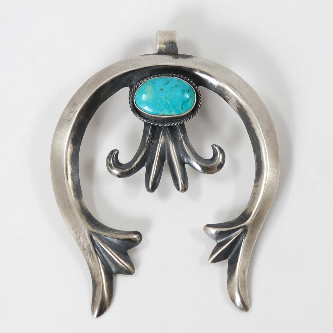 Turquoise Naja Pendant by Robert Chee - Garland's