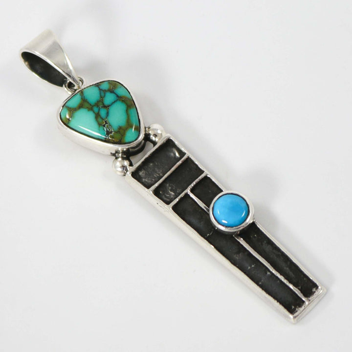 Turquoise Pendant by Noah Pfeffer - Garland's