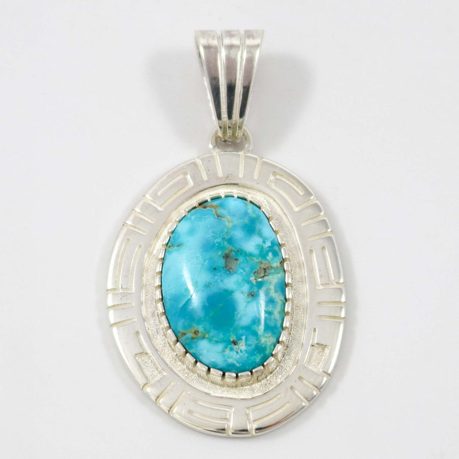 Turquoise Pendant by Robert Taylor - Garland's