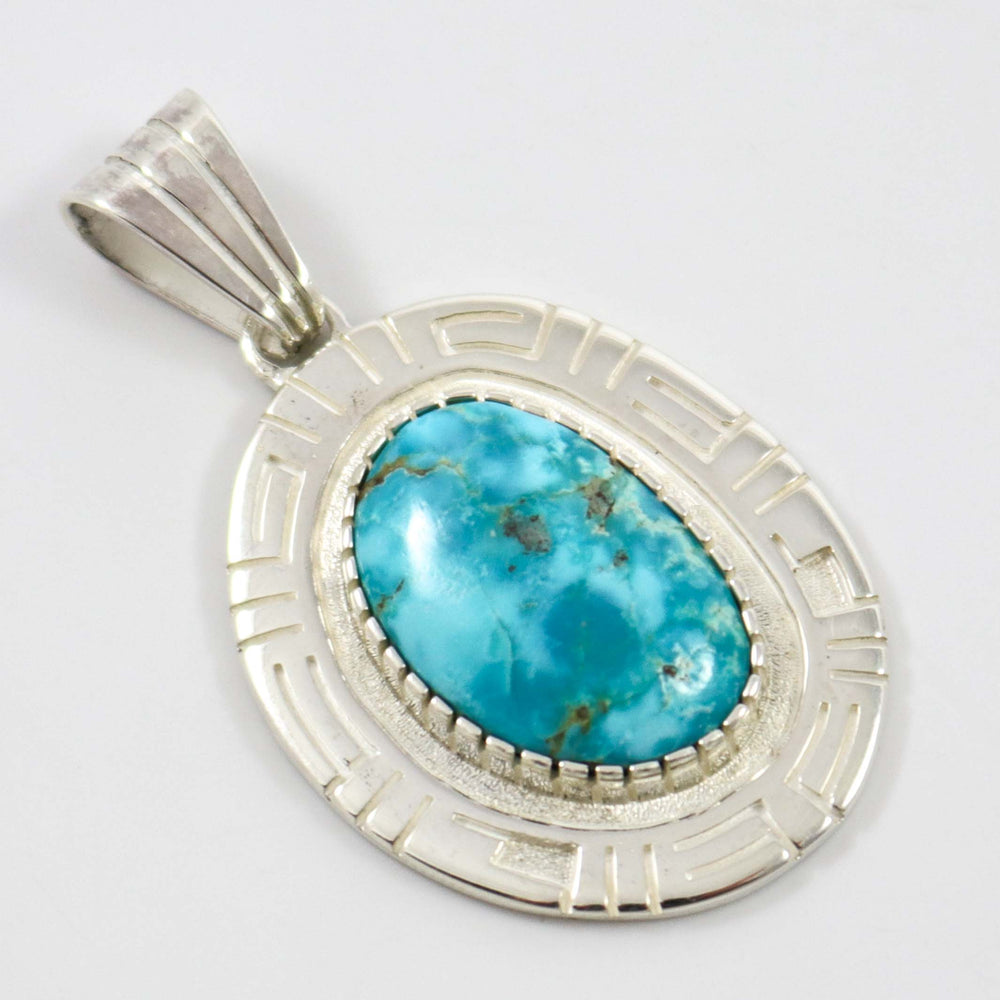 Turquoise Pendant by Robert Taylor - Garland's