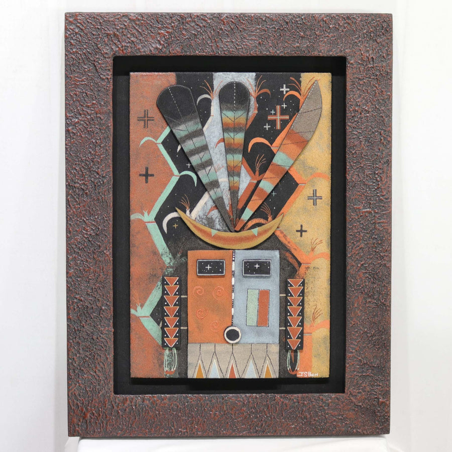 Warrior Yei Sandpainting by Joe Stephen Ben - Garland's