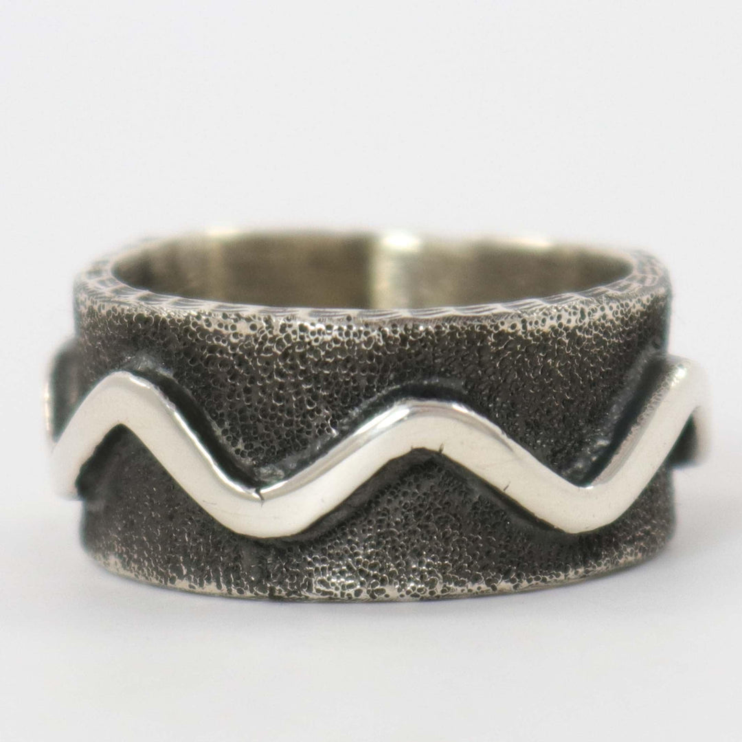 Water Wave Ring by Ernest Rangel - Garland's