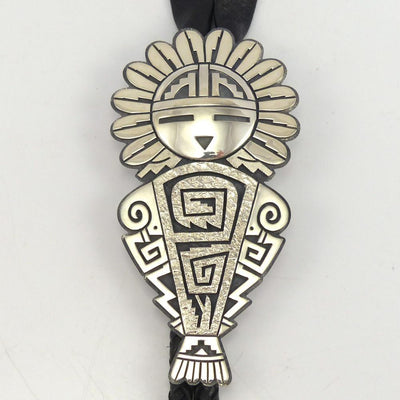 Sunface Bola Tie by Ruben Saufkie - Garland's