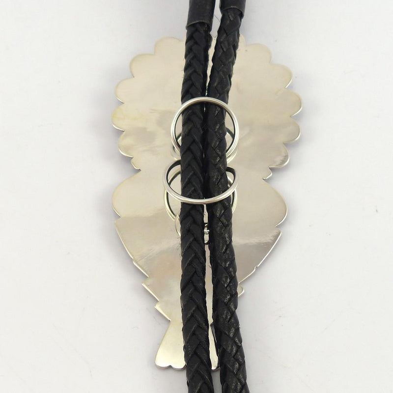 Sunface Bola Tie by Ruben Saufkie - Garland&