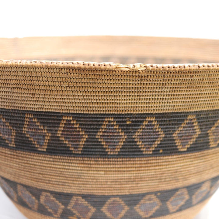 1900s Yokuts Polychrome Bowl by Vintage Collection - Garland's