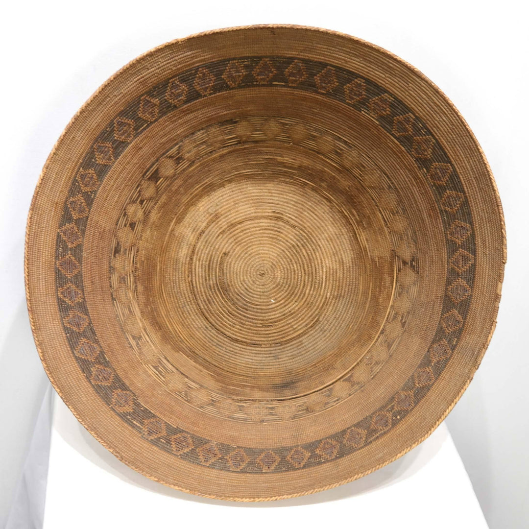 1900s Yokuts Polychrome Bowl by Vintage Collection - Garland's