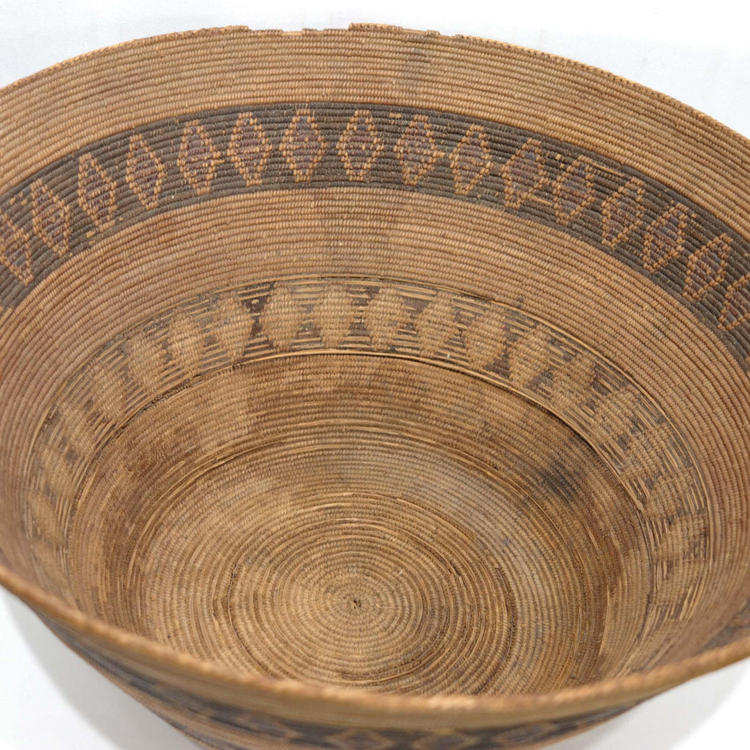 1900s Yokuts Polychrome Bowl by Vintage Collection - Garland's