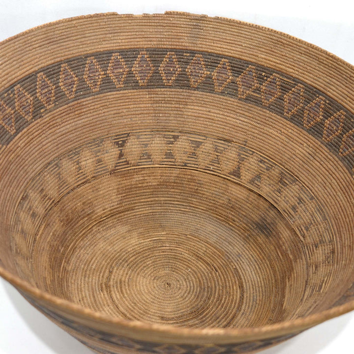1900s Yokuts Polychrome Bowl by Vintage Collection - Garland's