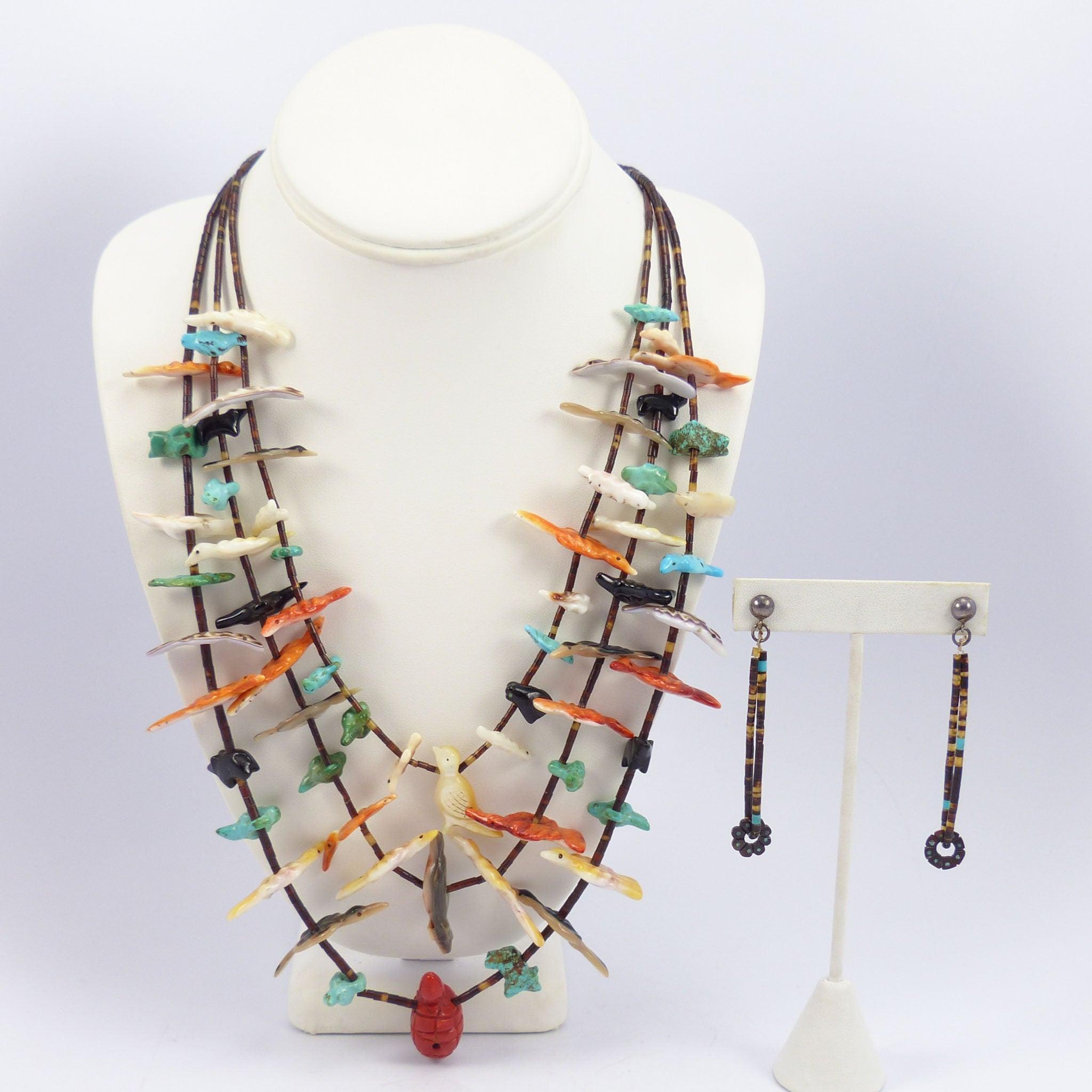残りわずか】《Indian Jewelry》フェティッシュ ネックレス 72cm