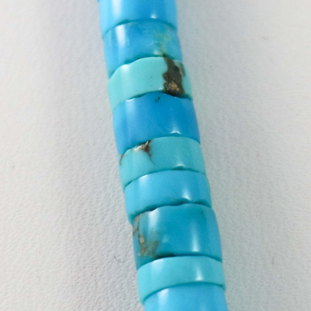 1960s Turquoise and Shell Necklace by Vintage Collection - Garland's