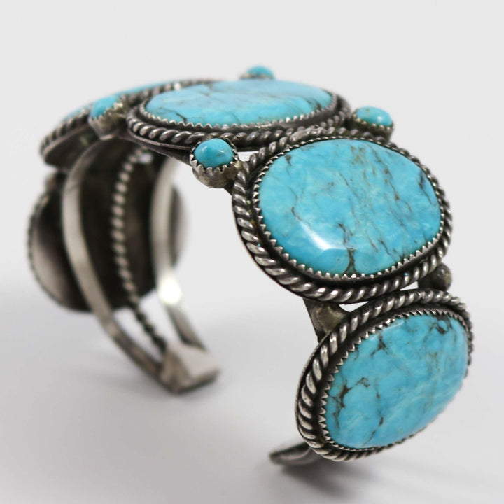 1970s Turquoise Cuff by Vintage Collection - Garland's