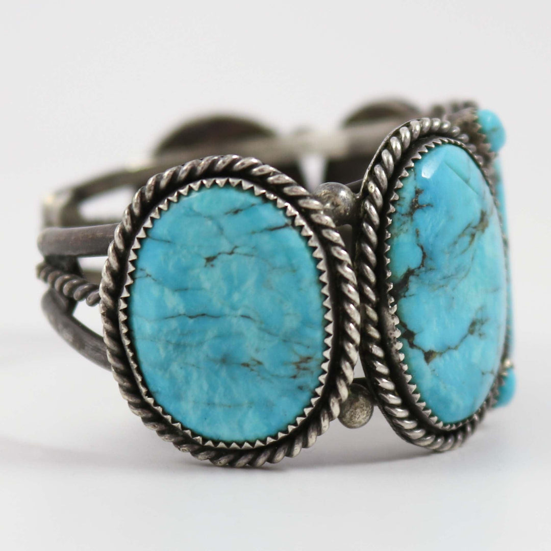 1970s Turquoise Cuff by Vintage Collection - Garland's