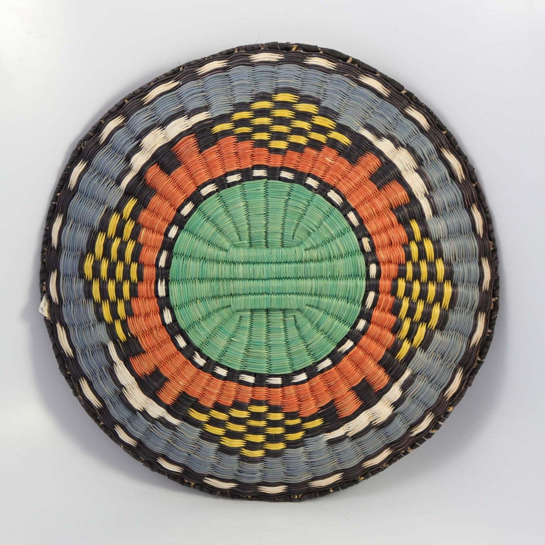 1980s Hopi Wicker Plaque by Vintage Collection - Garland's