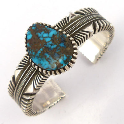 Kingman Turquoise Cuff by Ron Bedonie - Garland's