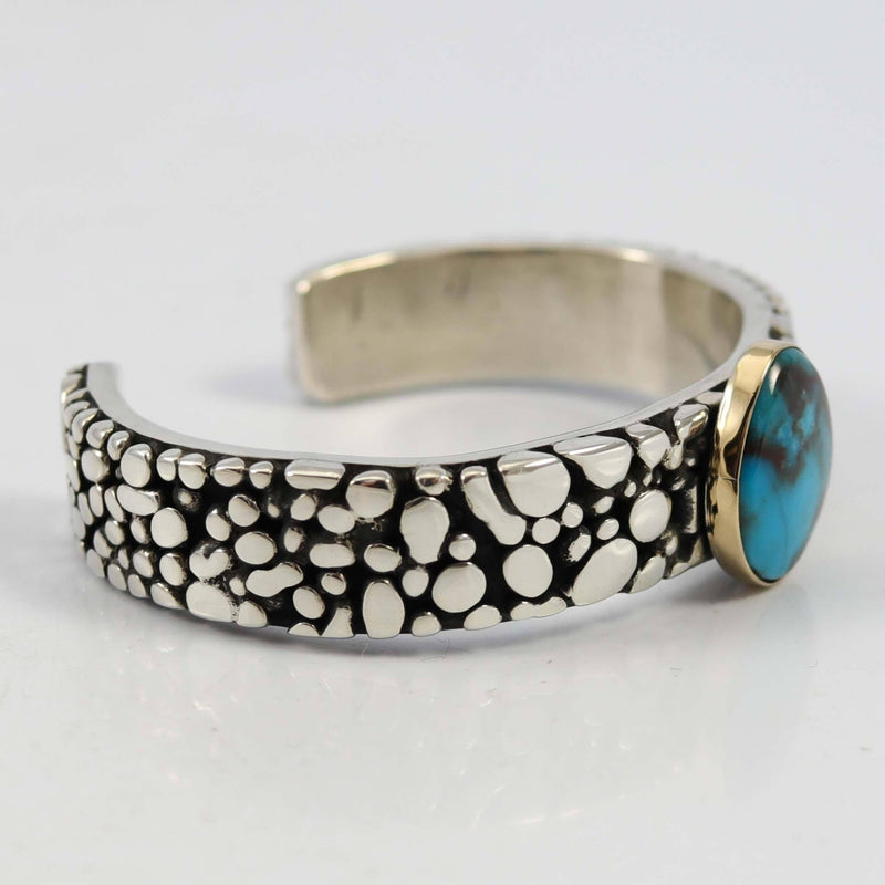 Bisbee Turquoise Cuff by Marc Antia - Garland&
