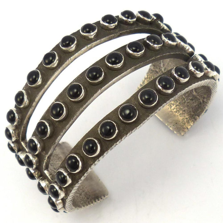 Onyx Row Cuff by Ernest Rangel - Garland's