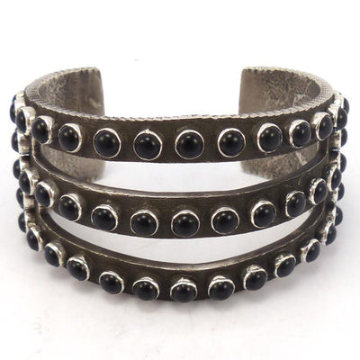 Onyx Row Cuff by Ernest Rangel - Garland's