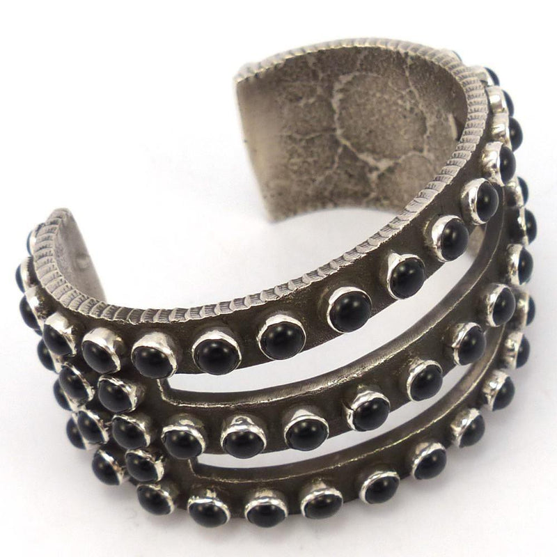 Onyx Row Cuff by Ernest Rangel - Garland&