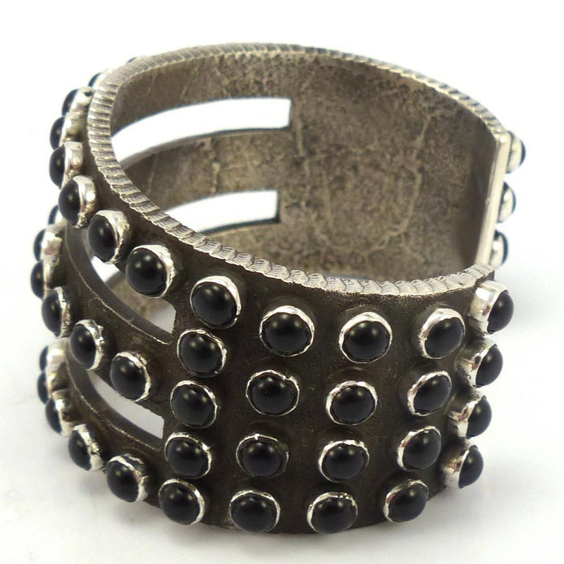 Onyx Row Cuff by Ernest Rangel - Garland&
