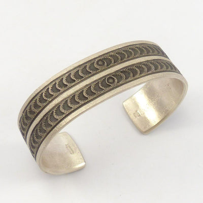 Stamped Cuff by Aaron John - Garland's