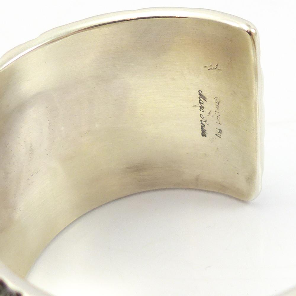 Gold on Silver Cuff by Marc Antia - Garland's