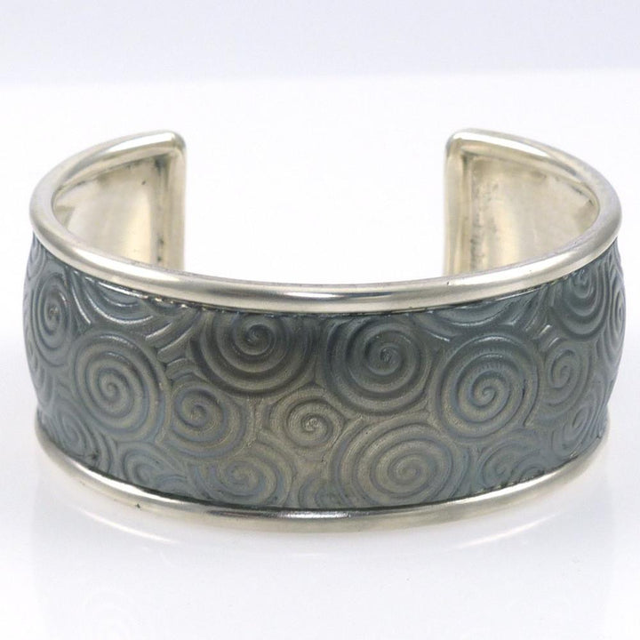 Silver Spiral Cuff by Pete Johnson - Garland's