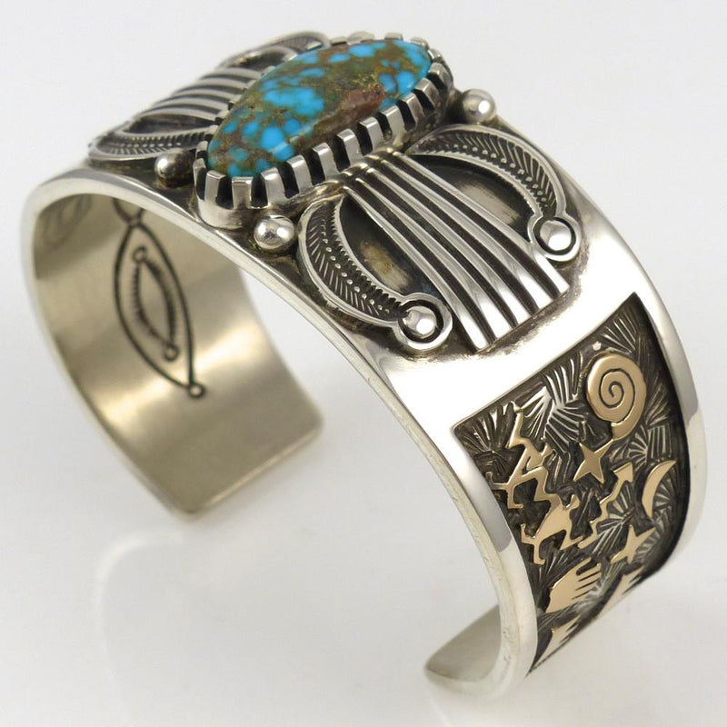 Candelaria Turquoise Cuff by Arland Ben - Garland&