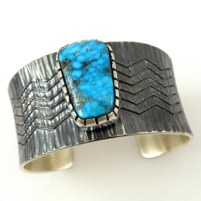 Turquoise Mountain Cuff by Pete Johnson - Garland's