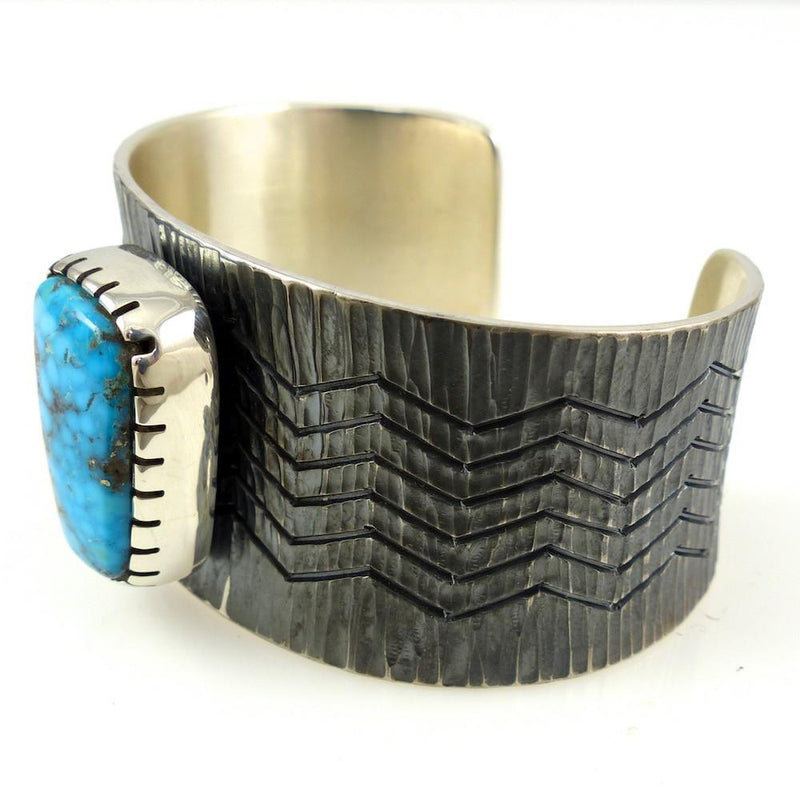 Turquoise Mountain Cuff by Pete Johnson - Garland&