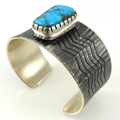 Turquoise Mountain Cuff by Pete Johnson - Garland's