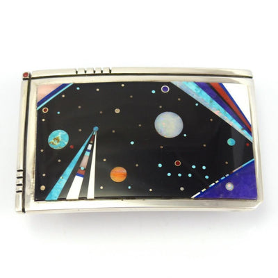 Night Sky Buckle by Jesse Monongya - Garland's